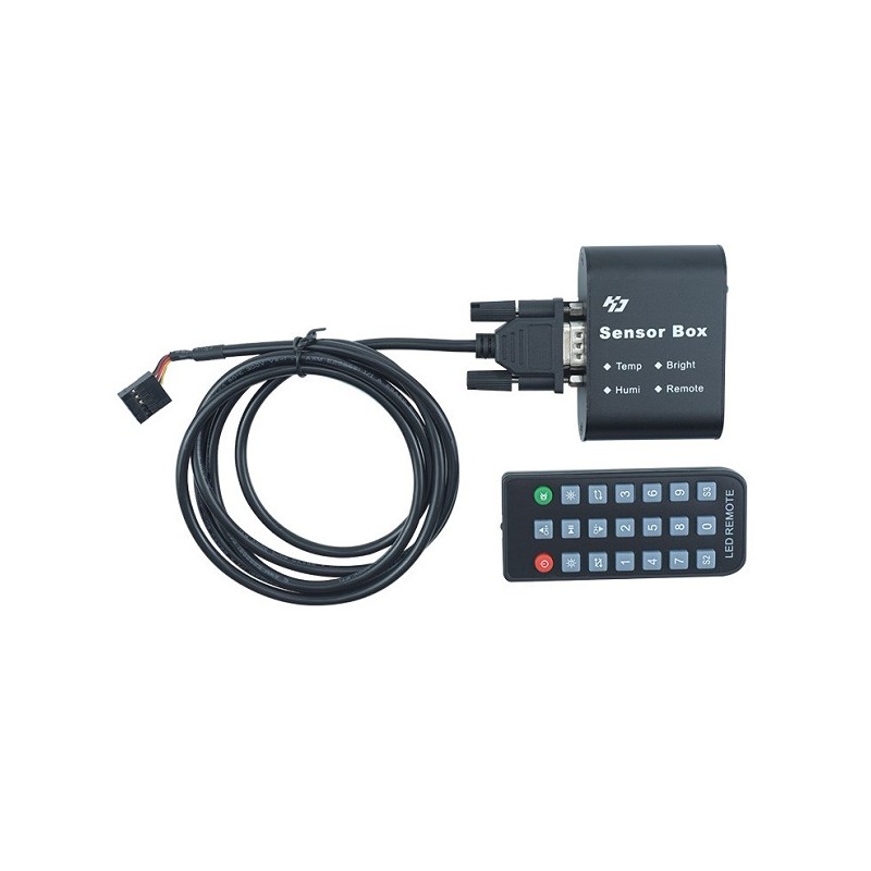 Scatola box sensori multifunzione HD-S108 temperatura,umidità e luminosità + telecomando. ABM 0060 HUIDU HUIDU 35,14 €
