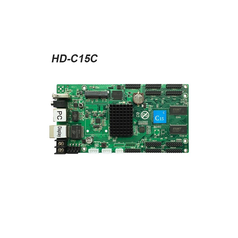HD-C15C WI-FI USB LAN SCHEDA DI CONTROLLO ASINCRONO FULL COLOR 384X320 PIXEL ABM 0084 HUIDU HUIDU 142,74 €