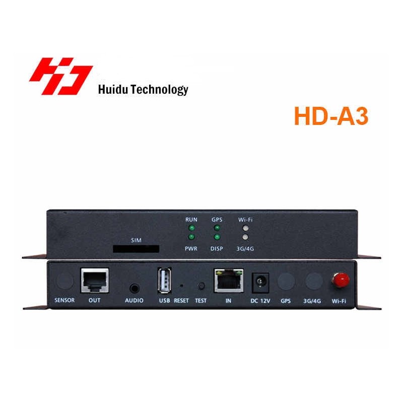 Carta di invio Huidu HD-A3 LED Async Control Player 1280 x 512 pixel ABM 0102 HUIDU HUIDU 161,04 €